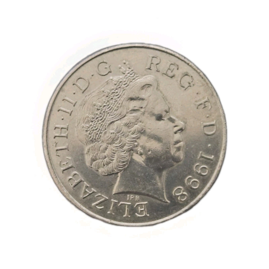 Royal Mint | 1998 - UK Elizabeth II 5 Pounds Coin Prince of Wales 50th Birthday