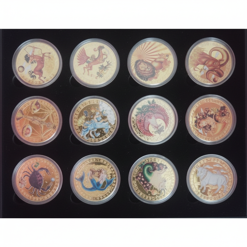 Zodiac Coins Complete Set
